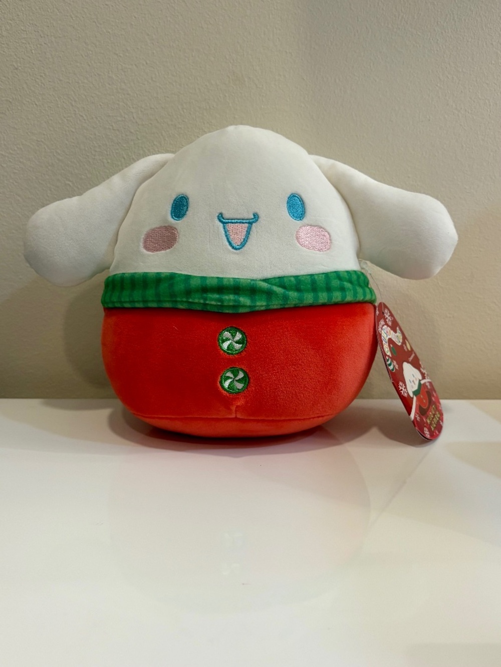 Squishmallows Hello Kitty And Friends Christmas Cinnamoroll Plush